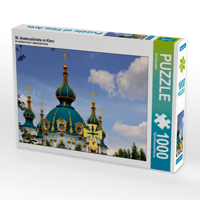 St. Andrew's Church in Kiev - CALVENDO photo puzzle 