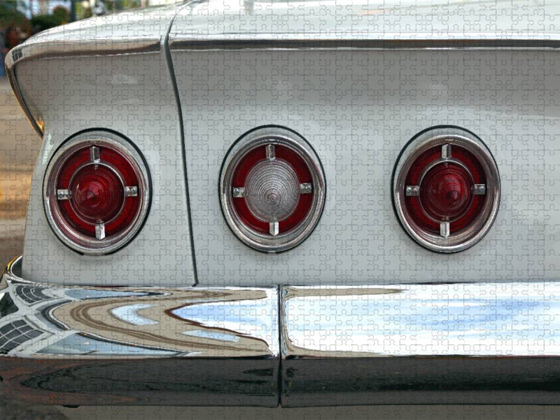 Chevrolet Impala 1959, Bischof, Kalifornien, USA - CALVENDO Foto-Puzzle'