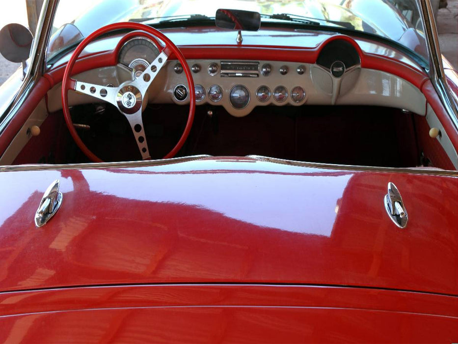 Chevrolet Corvette 1958, Hackberry, Arizona, USA - CALVENDO Foto-Puzzle'
