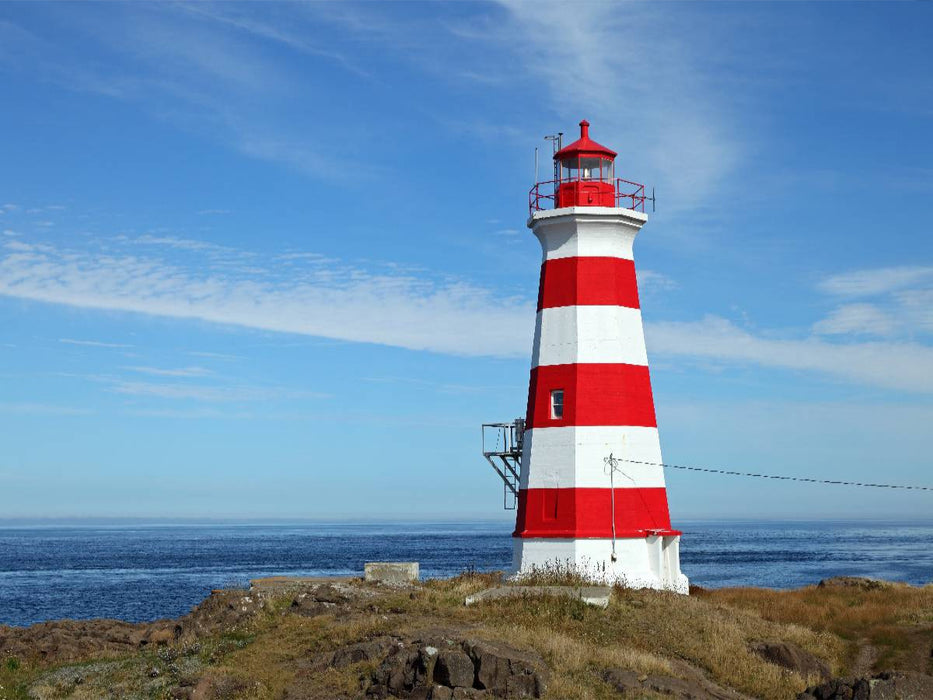 Brier Island Leuchtturm (1944) - CALVENDO Foto-Puzzle'