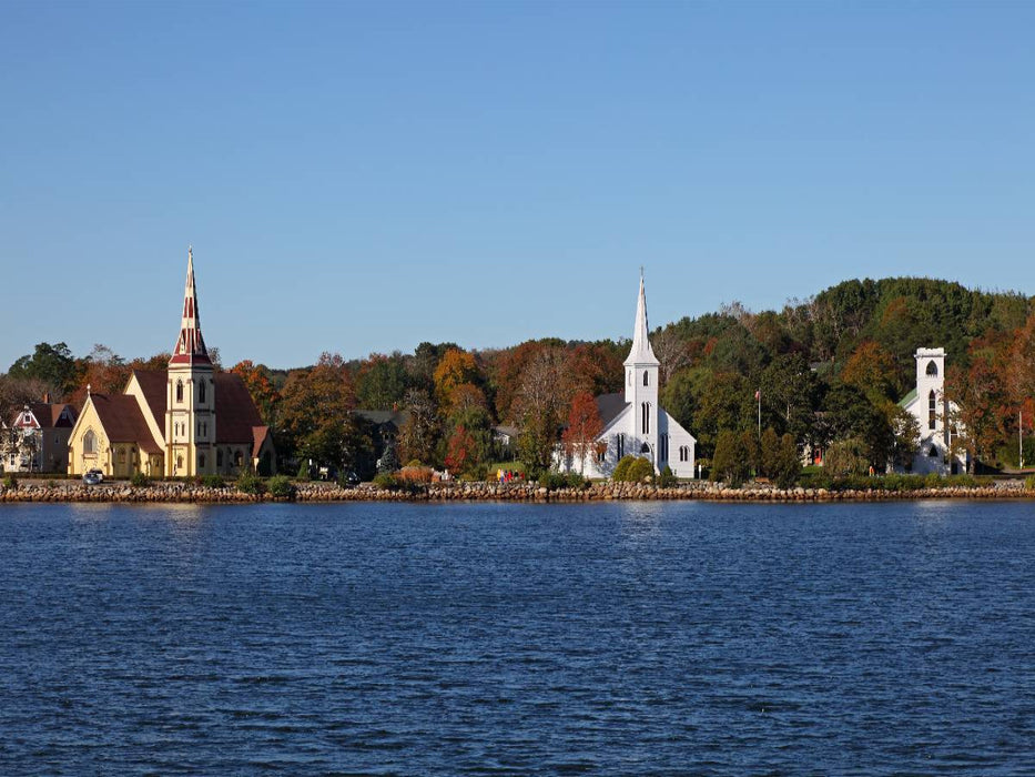 Mahone Bay, Nova Scotia - CALVENDO Foto-Puzzle'