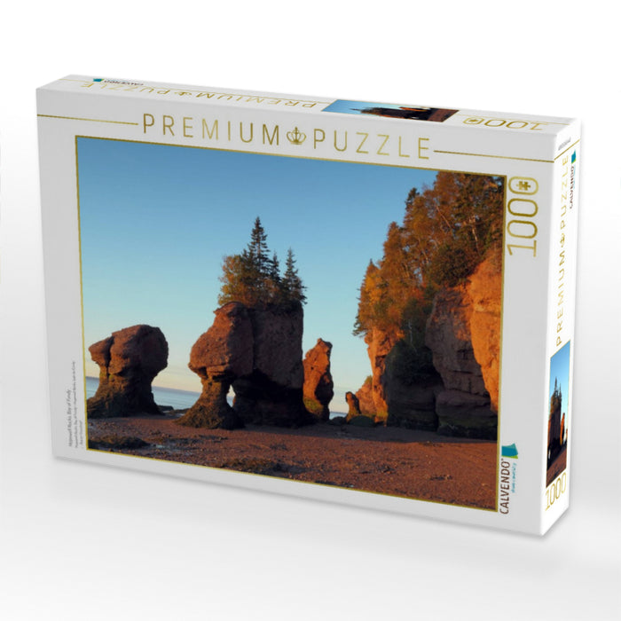 Hopewell Rocks, Bay of Fundy - CALVENDO Foto-Puzzle'