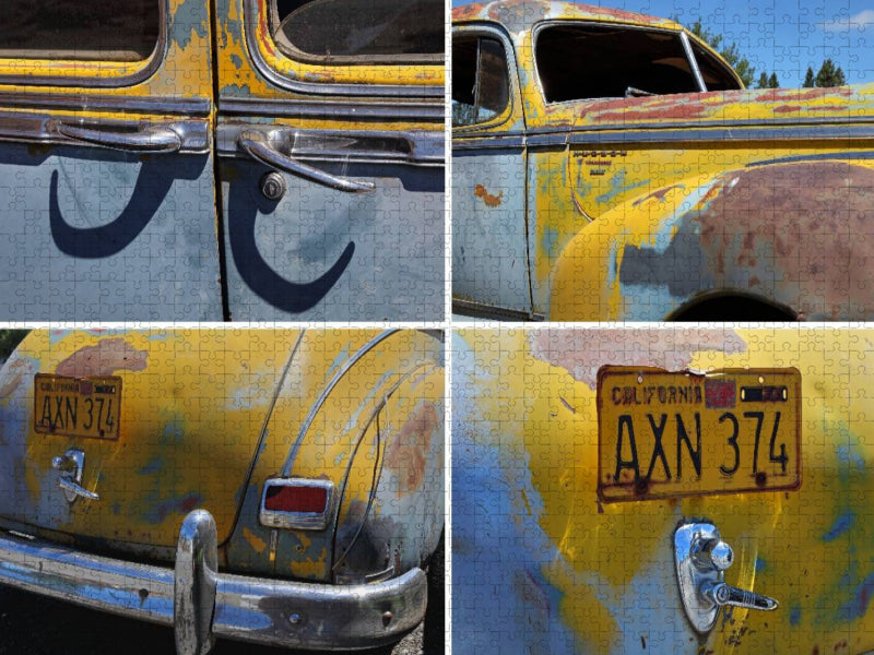 Hudson Commodore Eight, Bj. 1947, Dorris, Kalifornien, USA - CALVENDO Foto-Puzzle'