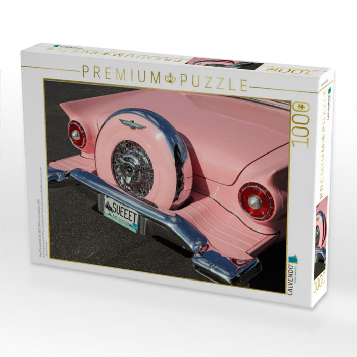 Ford Thunderbird, Bj. 1957, Milford, Connecticut, USA - CALVENDO Foto-Puzzle'
