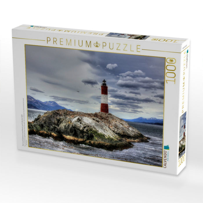 Faro Les Eclaireurs-Leuchtturm am Ende der Welt - CALVENDO Foto-Puzzle'