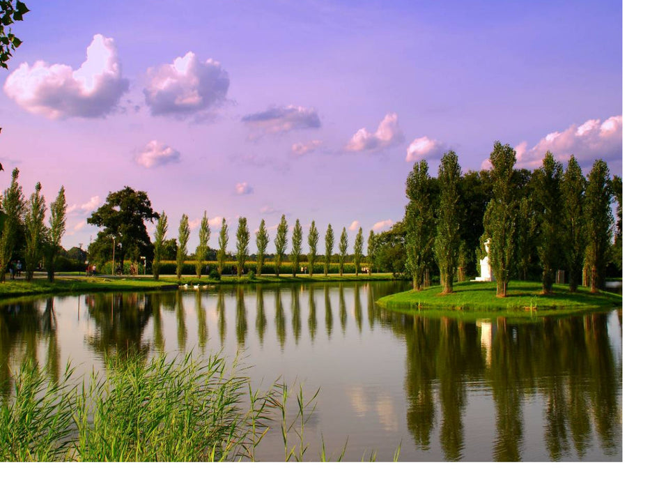 Rousseau-Insel (rechts) - CALVENDO Foto-Puzzle'
