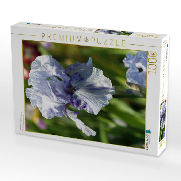 Traumhafte Iris Blüten - CALVENDO Foto-Puzzle'