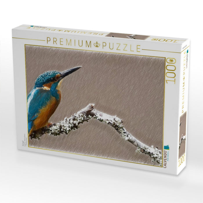 Eisvogel - CALVENDO Foto-Puzzle'