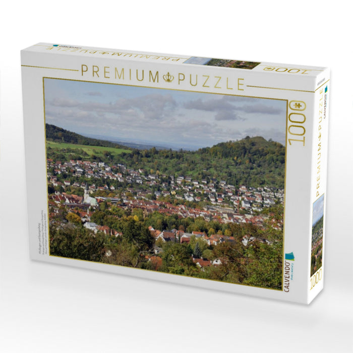 Pfullingen und Georgenberg - CALVENDO Foto-Puzzle'