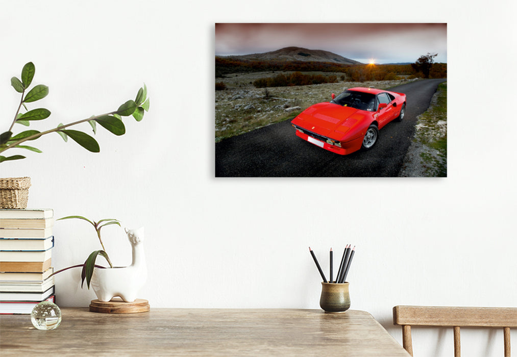 Premium Textil-Leinwand Premium Textil-Leinwand 120 cm x 80 cm quer Ein Motiv aus dem Kalender Ferrari 288 GTO