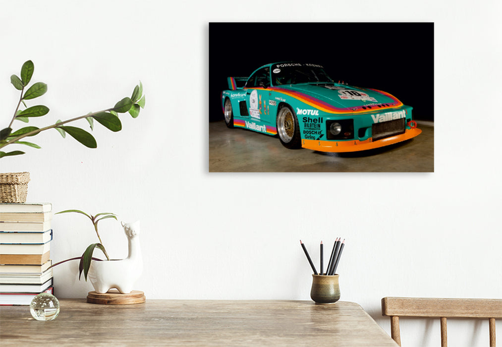 Premium Textil-Leinwand Premium Textil-Leinwand 120 cm x 80 cm quer Ein Motiv aus dem Kalender Racing Legend: The Porsche 635 K2