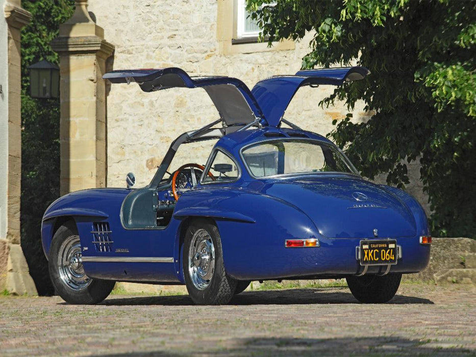 Mercedes 300 SL Aluminium - CALVENDO Foto-Puzzle'