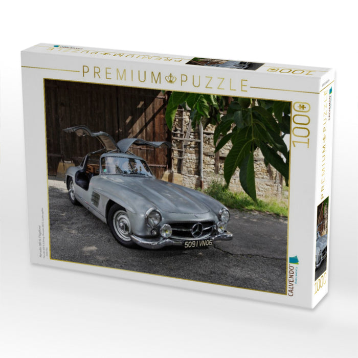 Mercedes 300 SL Flügeltürer - CALVENDO Foto-Puzzle'