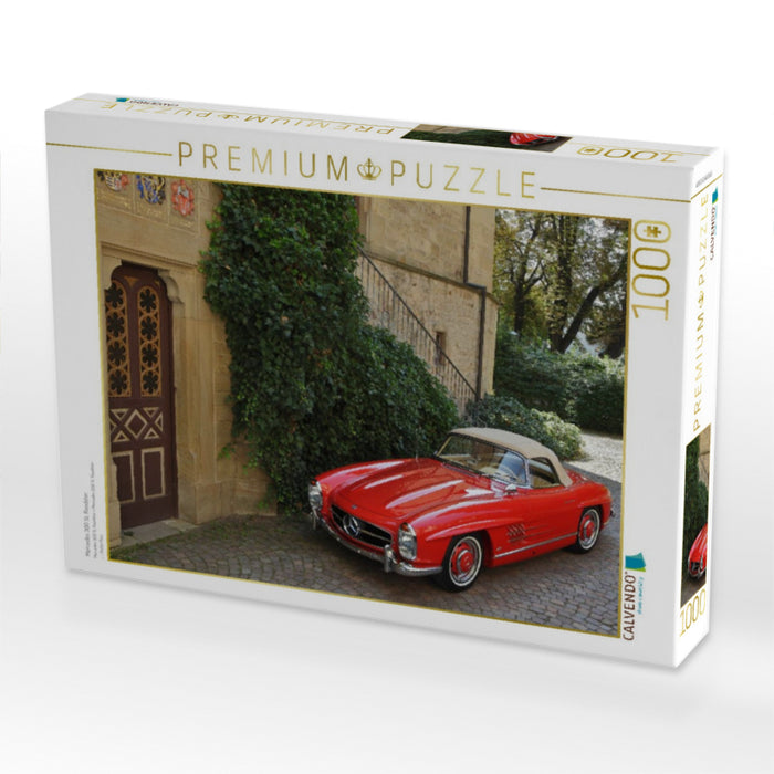 Mercedes 300 SL Raodster - CALVENDO Foto-Puzzle'