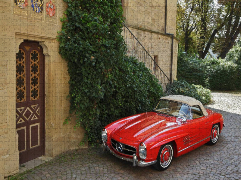 Mercedes 300 SL Raodster - CALVENDO Foto-Puzzle'