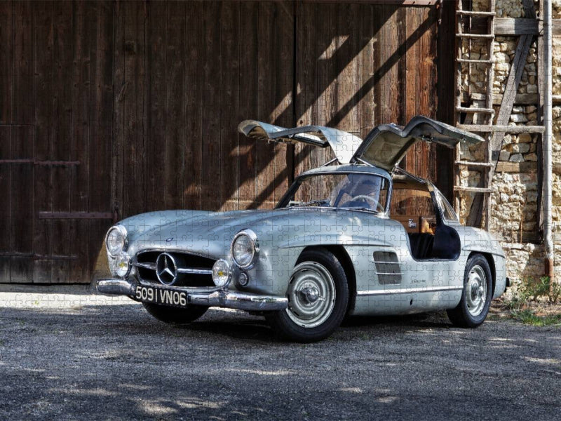 Mercedes 300 SL Flügeltürer - CALVENDO Foto-Puzzle'