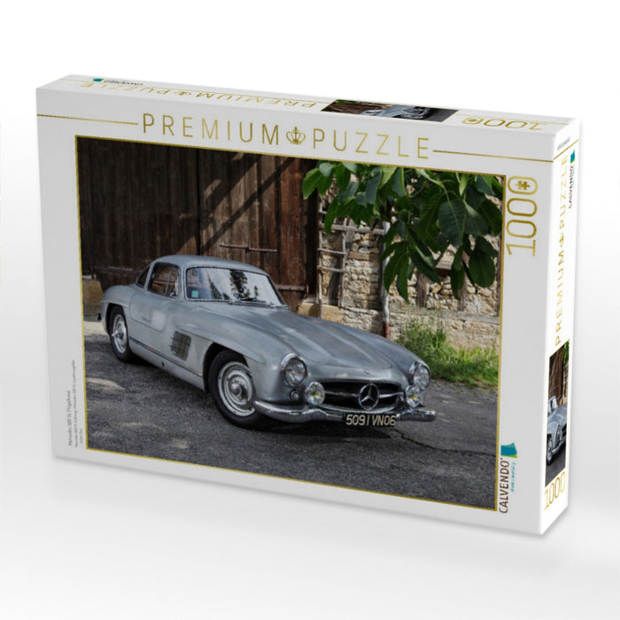 Mercedes 300 SL Flügeltürer - CALVENDO Foto-Puzzle'