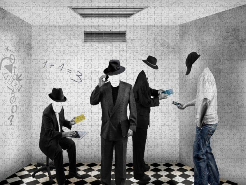 Die kopflose Gesellschaft - CALVENDO Foto-Puzzle'