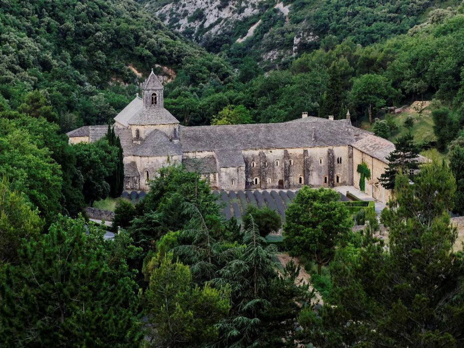 Provence - Abbaye de Sénanque - CALVENDO Foto-Puzzle'