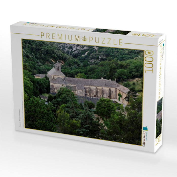 Provence - Abbaye de Sénanque - CALVENDO Foto-Puzzle'