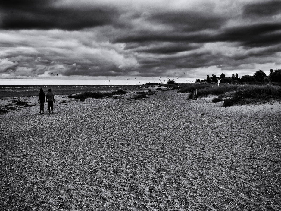 Kitesurfer am Strand - CALVENDO Foto-Puzzle'