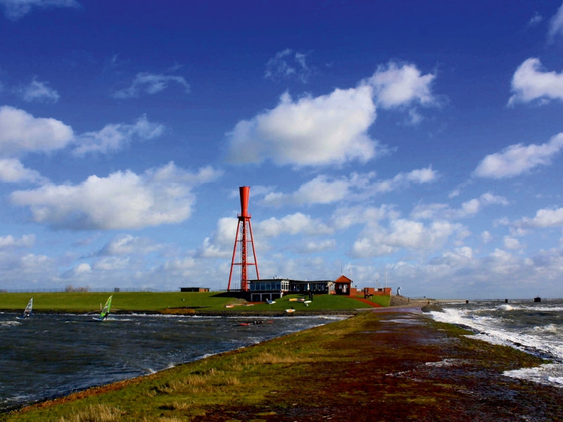 Sturm in Eckwarderhörne 1000 Teile Puzzle quer - CALVENDO Foto-Puzzle'