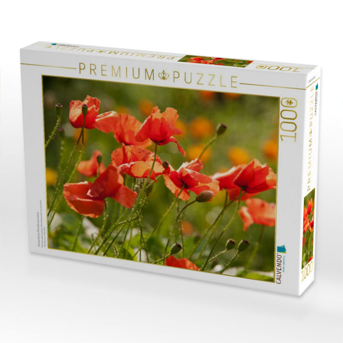 Romantische Mohnblumenwiese - CALVENDO Foto-Puzzle'