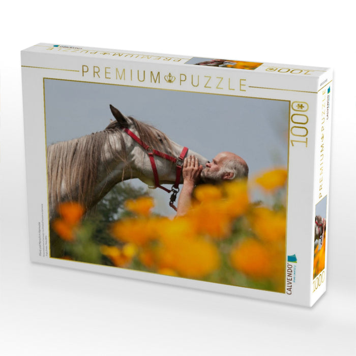 Pferd und Mensch in Harmonie - CALVENDO Foto-Puzzle'