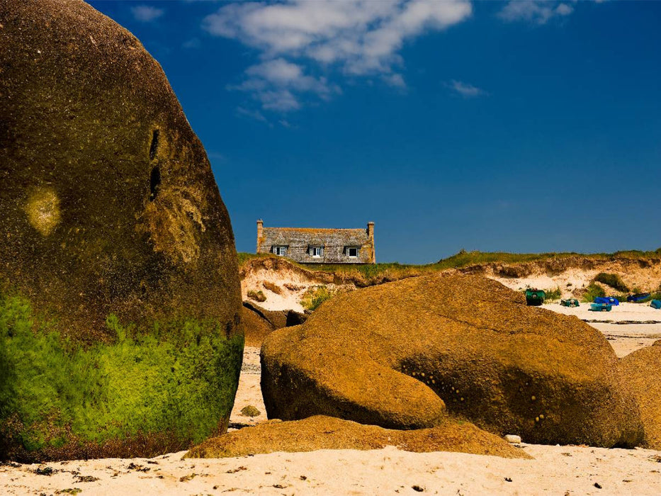 Am Strand vom Guisseny - CALVENDO Foto-Puzzle'