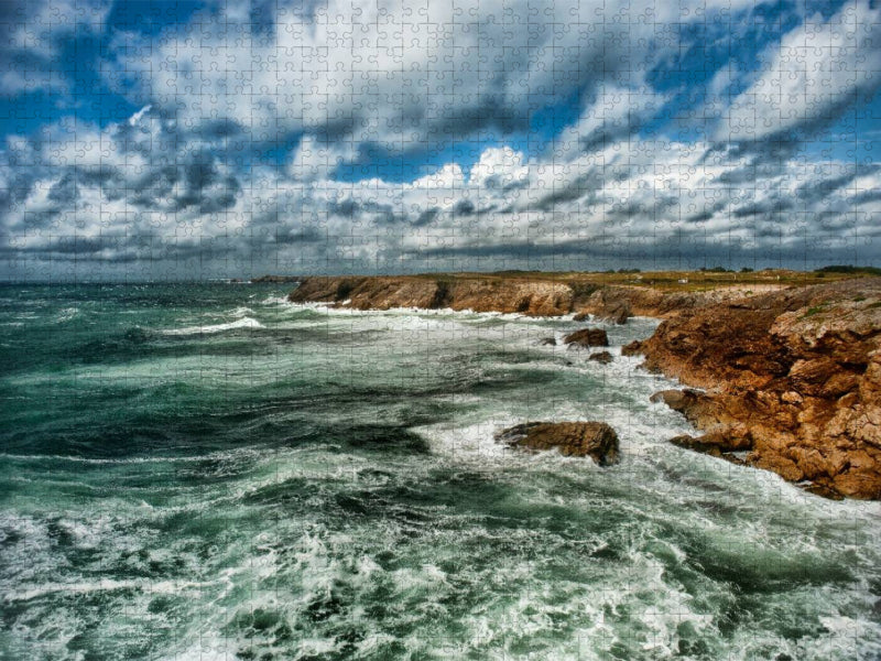 An der Côte Sauvage - CALVENDO Foto-Puzzle'