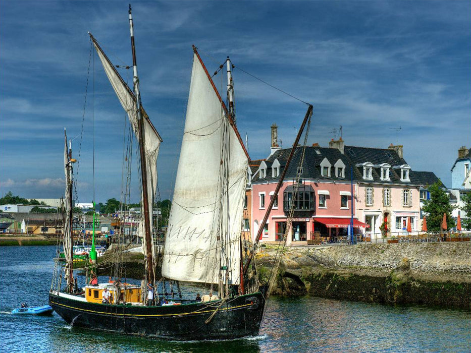 Im Hafen von Concarneau - CALVENDO Foto-Puzzle'