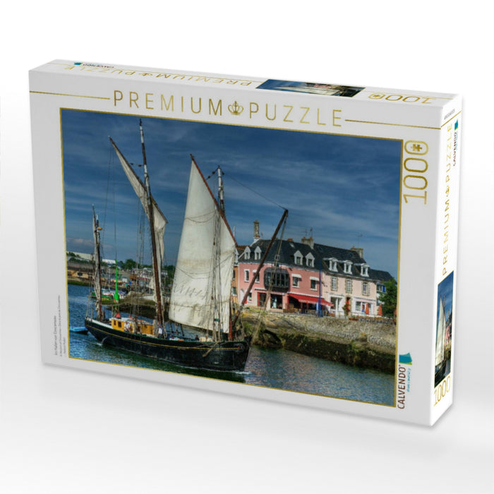 Im Hafen von Concarneau - CALVENDO Foto-Puzzle'