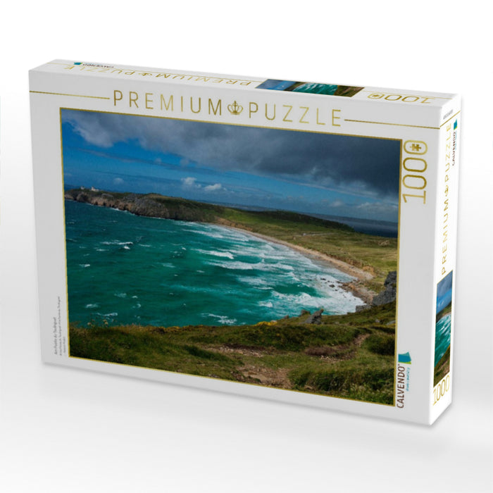 Am Pointe du Toulinguet - CALVENDO Foto-Puzzle'