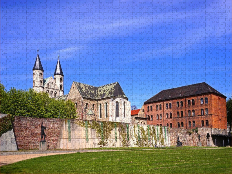 Kloster unserer lieben Frauen in Magdeburg - CALVENDO Foto-Puzzle'