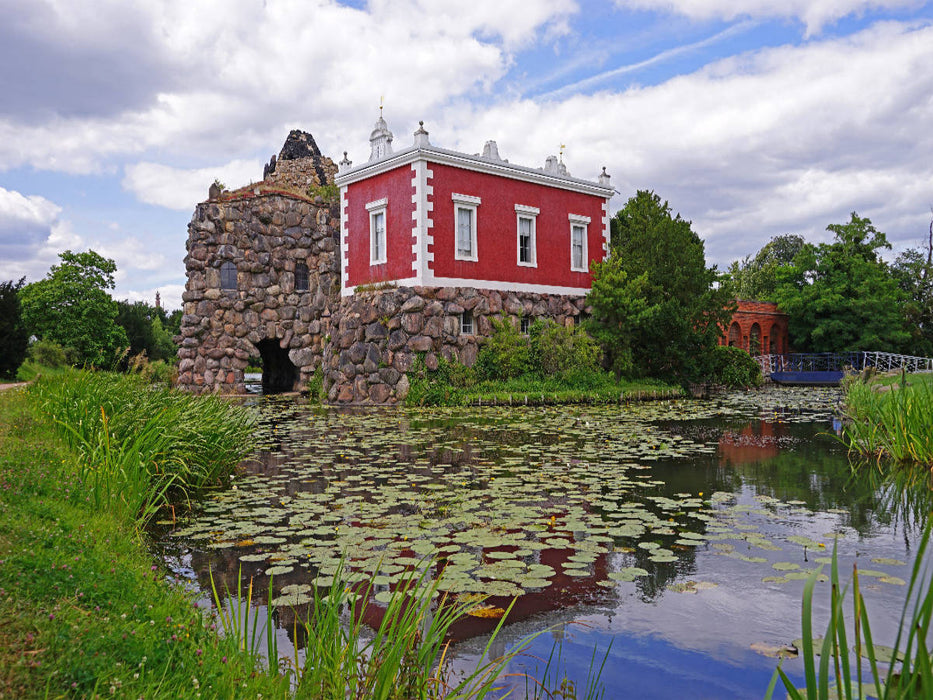 Wörlitzer Park - Villa Hammilton - CALVENDO Foto-Puzzle'