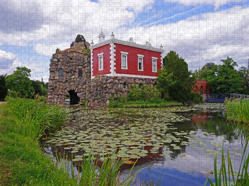 Wörlitzer Park - Villa Hammilton - CALVENDO Foto-Puzzle'