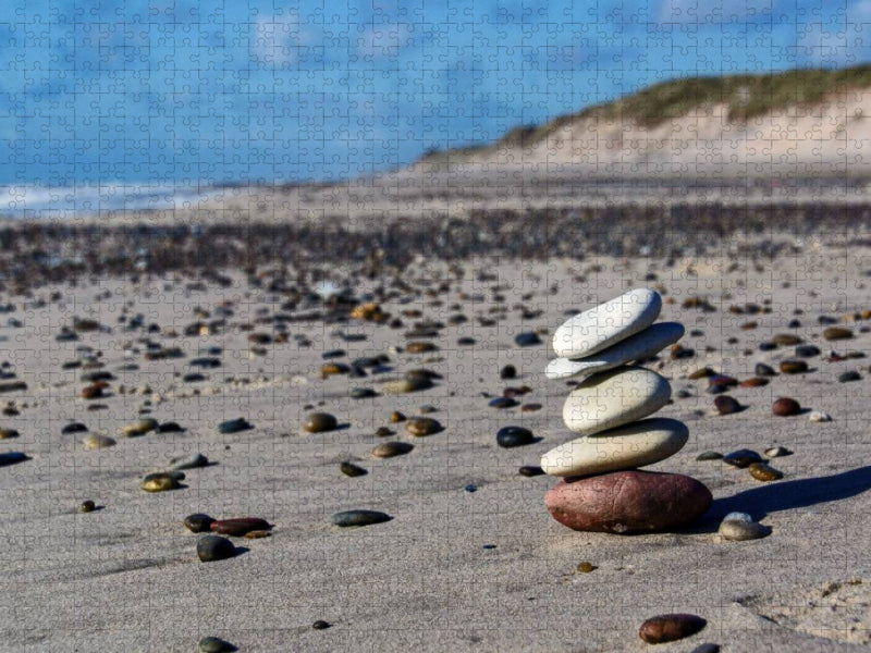 Strand in Klegod - CALVENDO Foto-Puzzle'