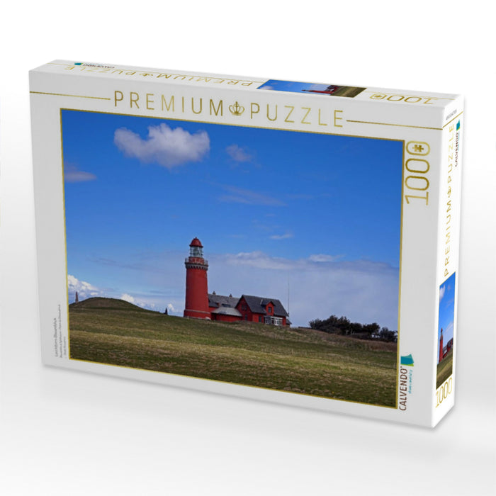 Leuchtturm Blavandshuk - CALVENDO Foto-Puzzle'