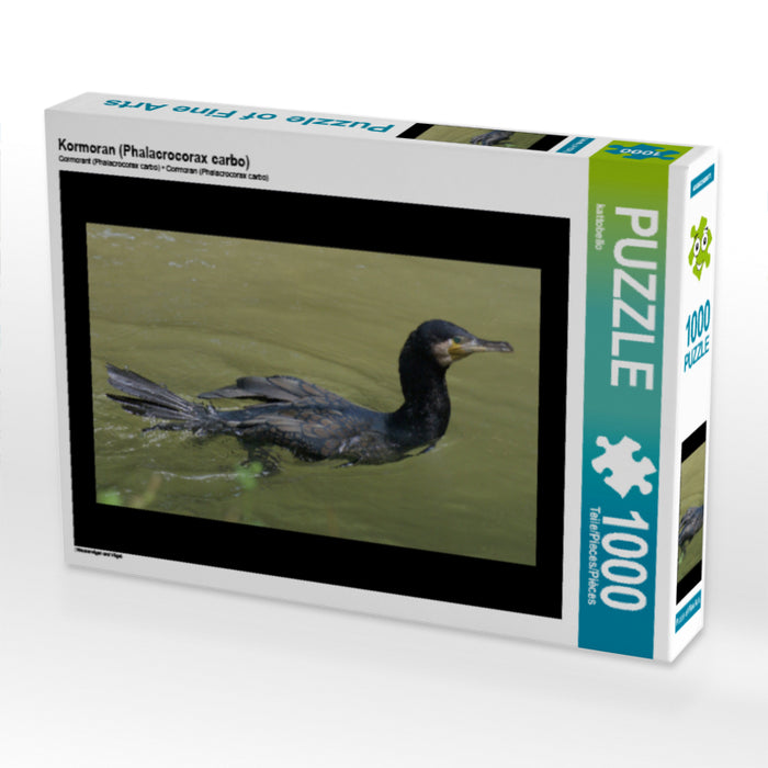 Kormoran (Phalacrocorax carbo) 1000 Teile Puzzle quer - CALVENDO Foto-Puzzle'