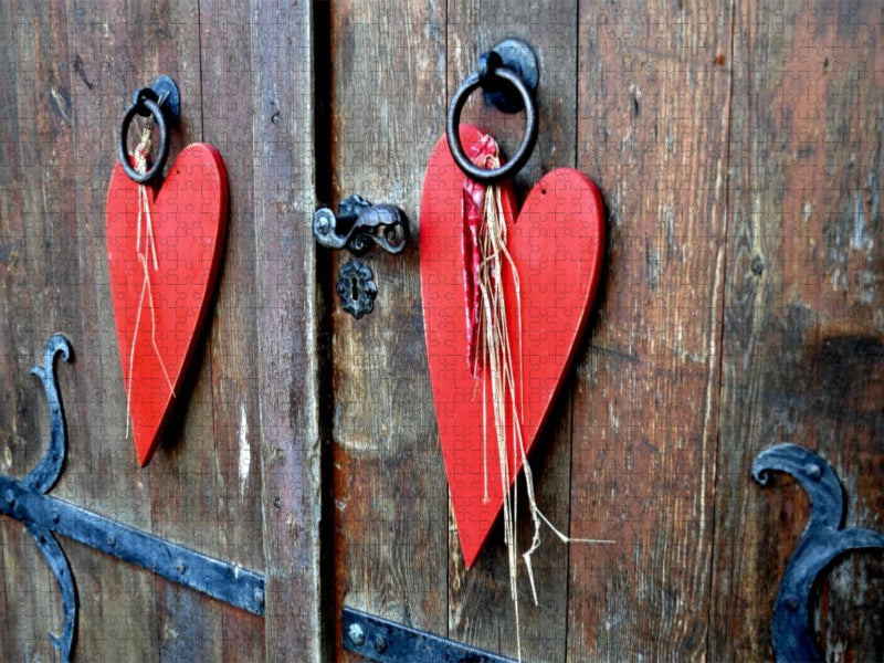 Zeichen der Liebe - CALVENDO Foto-Puzzle'