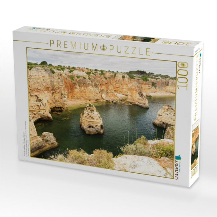 Praia do Marinha - Portugal Algarve - CALVENDO Foto-Puzzle'