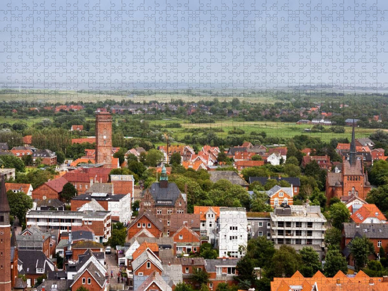 Blick vom neuen Leuchtturm - CALVENDO Foto-Puzzle'
