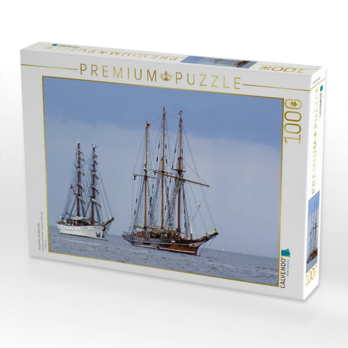 Amphitrite und Aphrodite - CALVENDO Foto-Puzzle'
