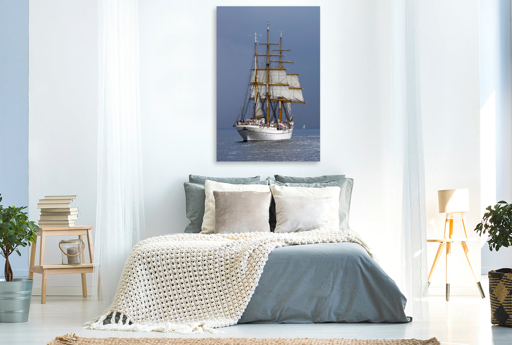 Premium Textil-Leinwand Premium Textil-Leinwand 80 cm x 120 cm  hoch Gorch Fock