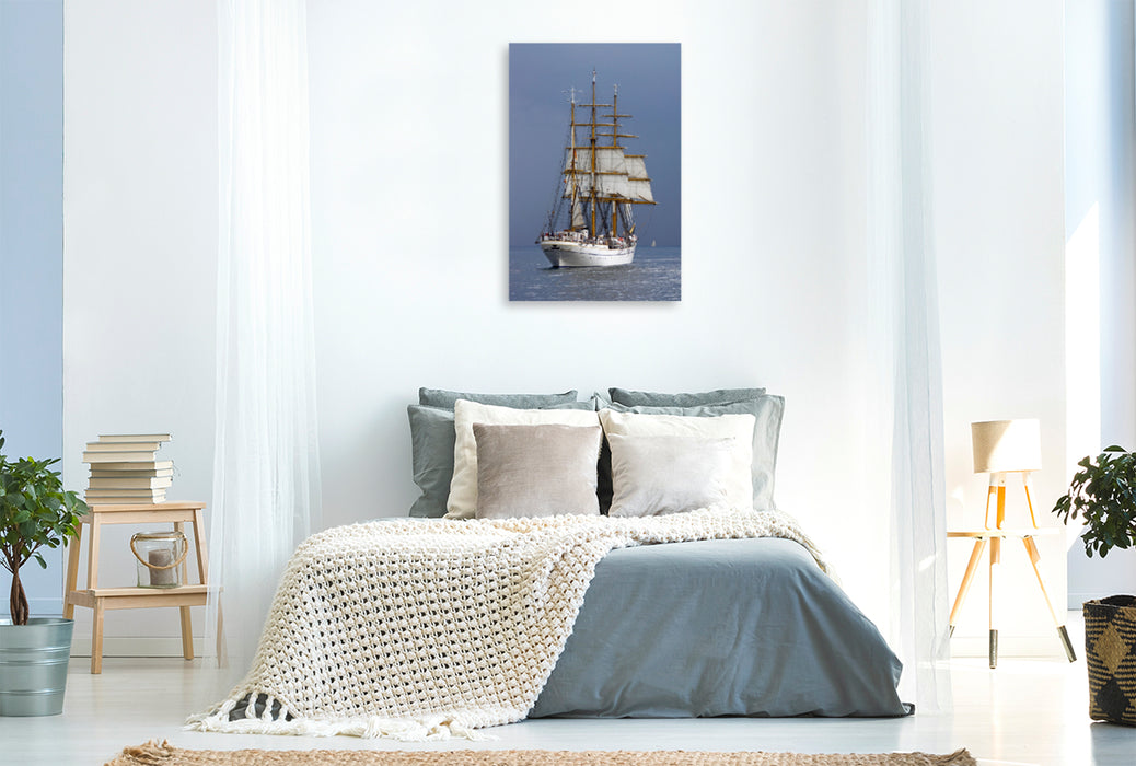 Premium Textil-Leinwand Premium Textil-Leinwand 80 cm x 120 cm  hoch Gorch Fock