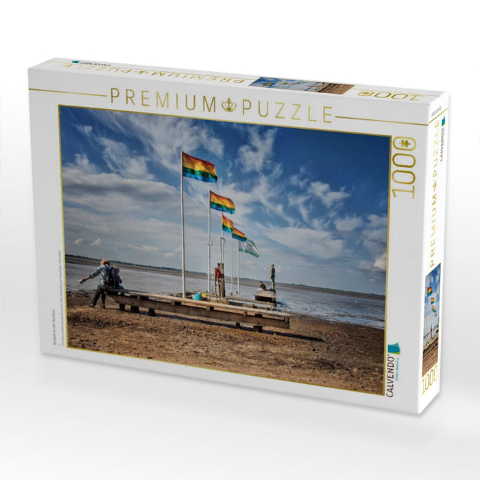 Dangast an der Nordsee - CALVENDO Foto-Puzzle'