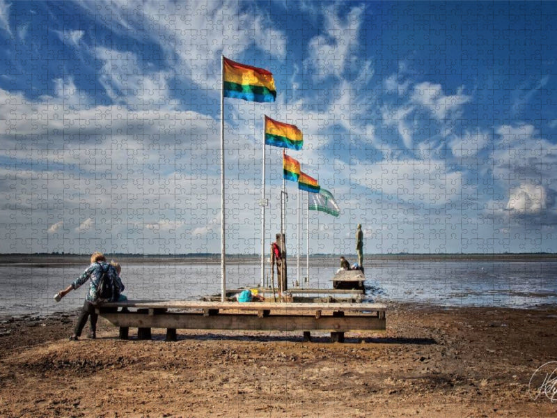 Dangast an der Nordsee - CALVENDO Foto-Puzzle'