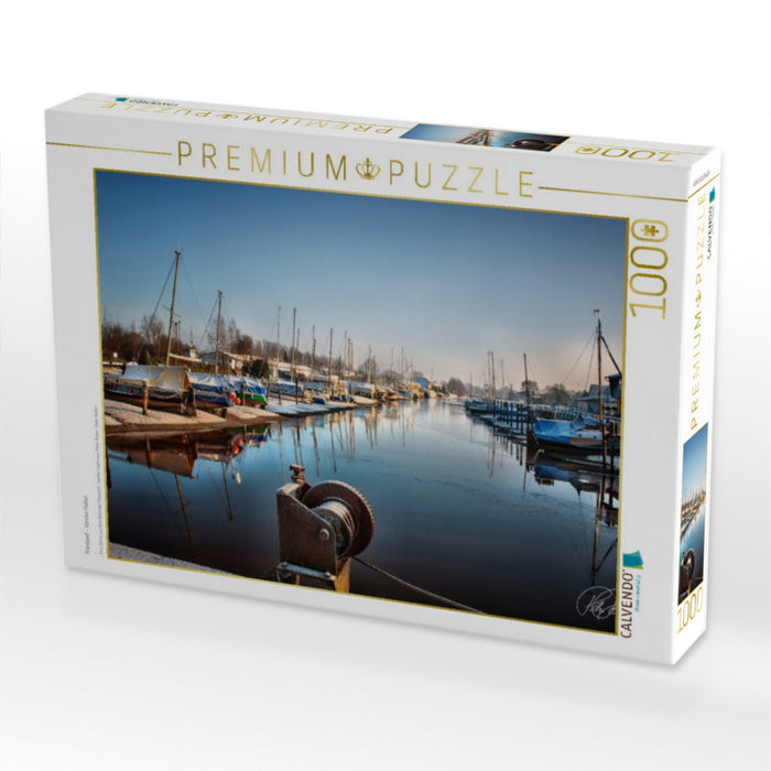 Friesland - Vareler Hafen - CALVENDO Foto-Puzzle'