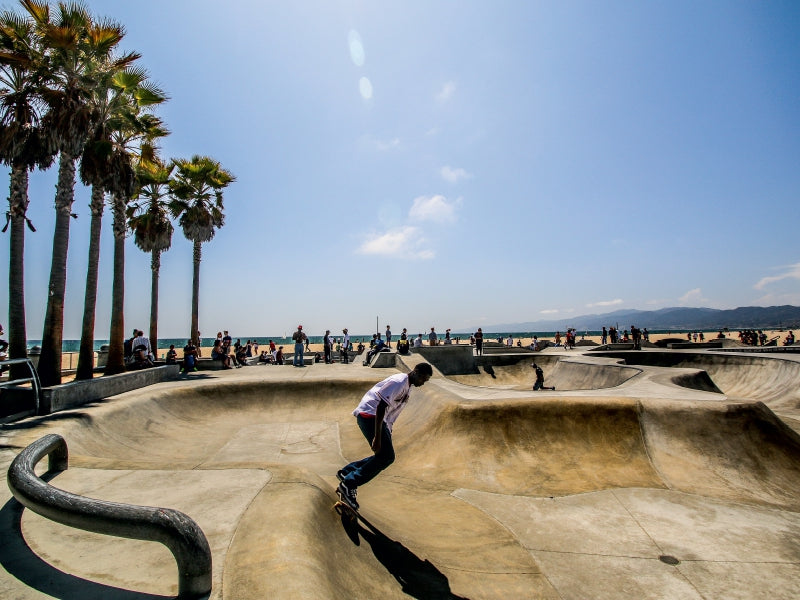 Skateboardpark Venice Beach 1000 Teile Puzzle quer - CALVENDO Foto-Puzzle'