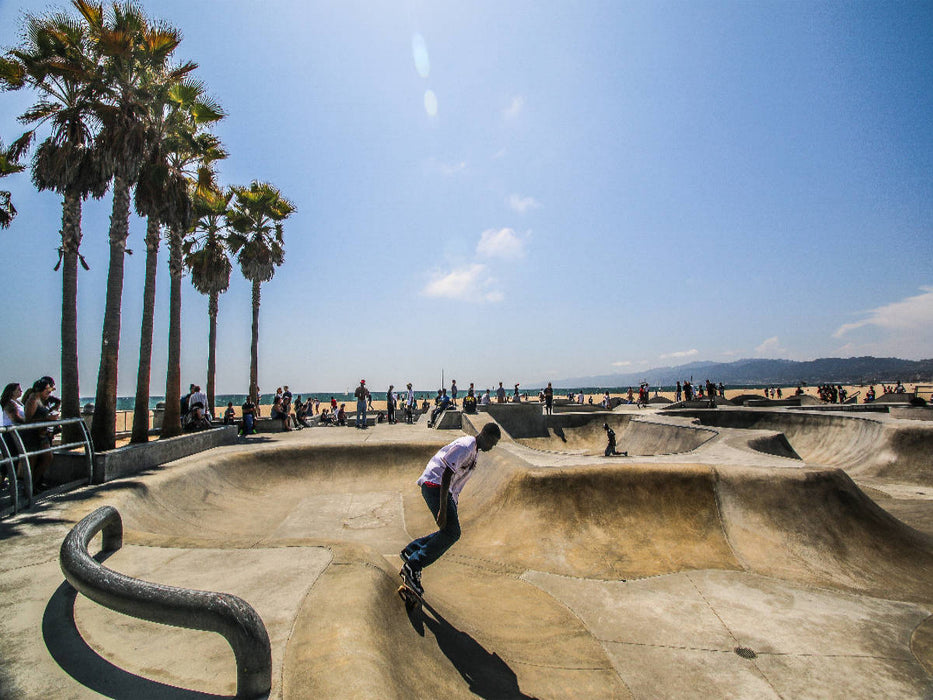 Skateboardpark Venice Beach - CALVENDO Foto-Puzzle'